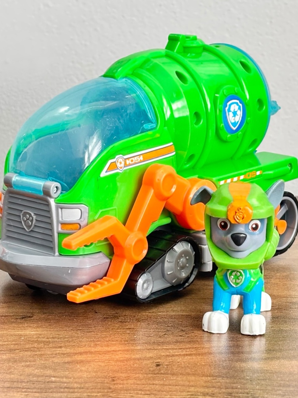 Paw Patrol Rocky's Sea Patrol Transforming Vehicle Submarine Figure Complete Set